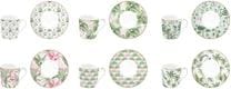Actual product image Easy Life Coffee Mania 6s Espr. cup w. saucer. GB, "Wild", 100ml (100 ml, 6 x)