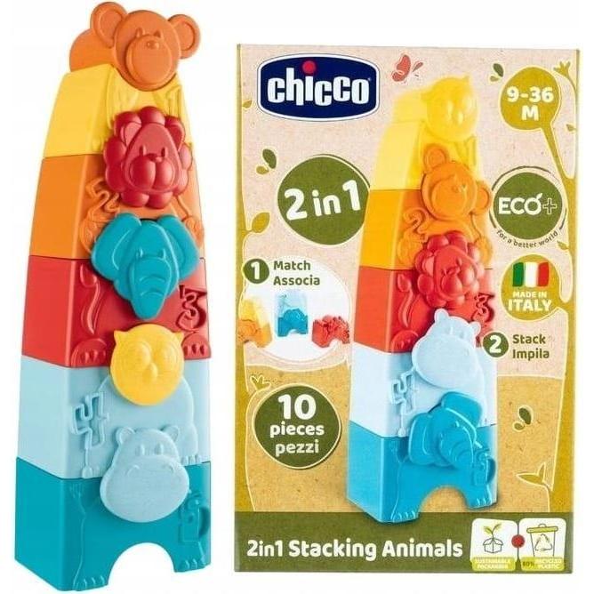Chicco Stapelspielzeug Animals Eco+ (00011570000000)