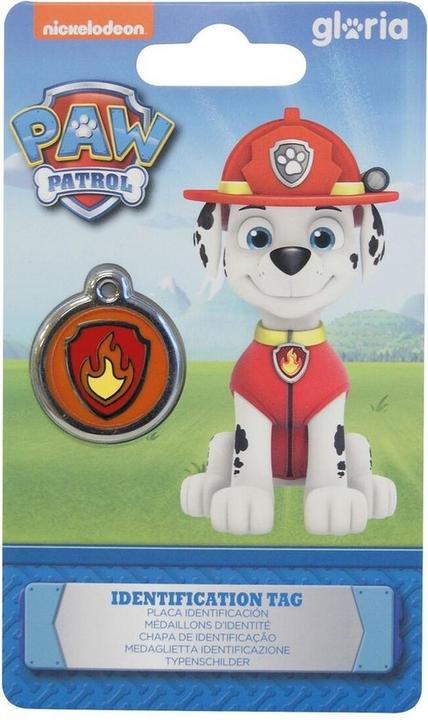 Paw Patrol Identification tag for collar The Marshall M (M, Dog)