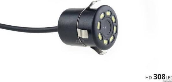 Amio Telecamera cofania hd-308-led "night vision" 18 mm