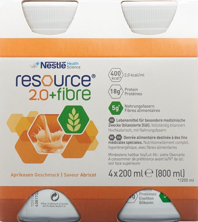 Produktbild Resource 2.0 Ballaststoff (Aprikose)