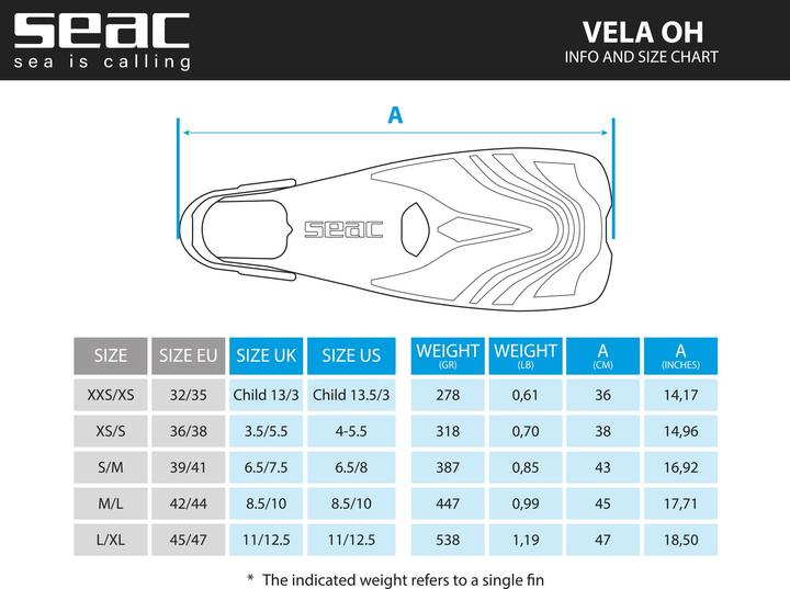 Produktbild Seac Vela Oh (32 - 47)