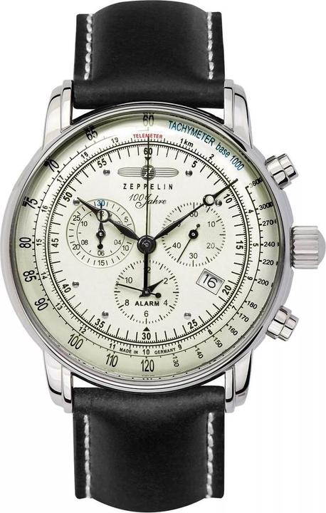 Zeppelin 100 ans de (Chronographe, Montre analogique, 42 mm)