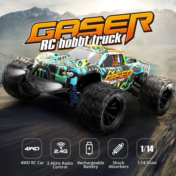 Produktbild Es-toys RC Elektro Monster Truck Gaser (RTR Ready-to-Run)