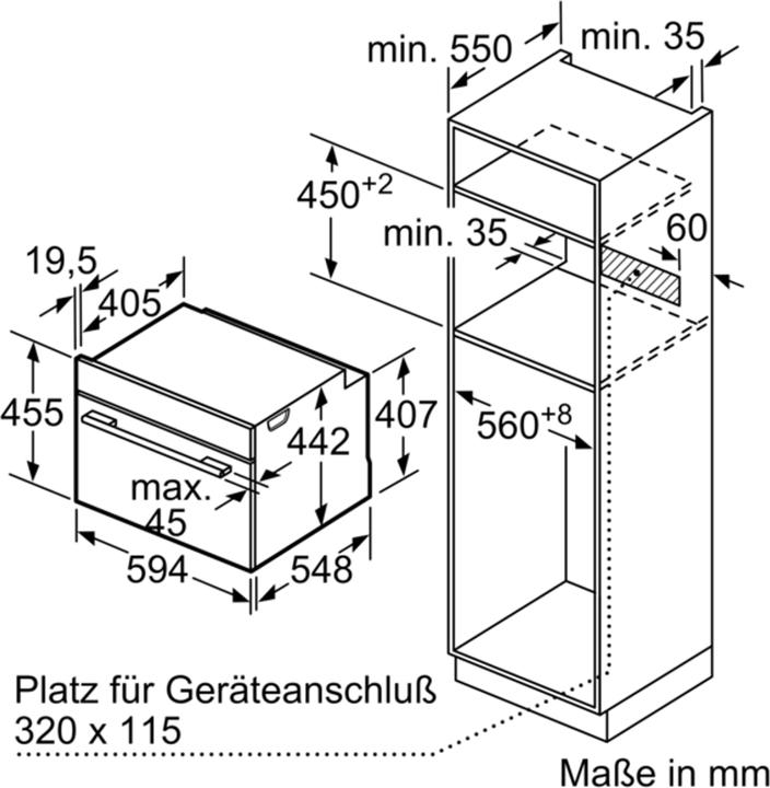 Produktbild Bosch Hausgeräte Einbauherd/Backofen CBG7341B1