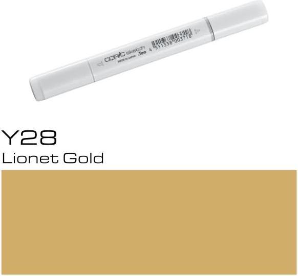 Image du produit Copic Sketch type Y - 28 (Y28 - Lionet Gold, 1 x)
