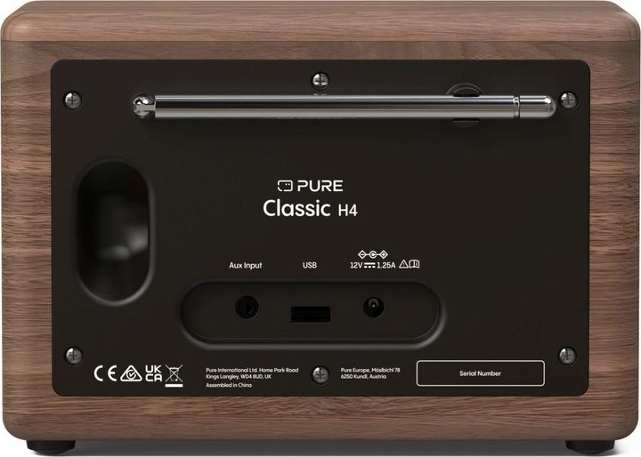 Produktbild Pure Classic H4 (DAB+, FM, Bluetooth)