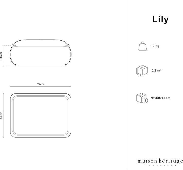 Actual product image Maison Heritage Lily