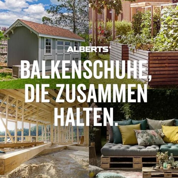 Produktbild GAH Balkenschuh Typ B 80/120 (Balkenschuh, 50 Stk.)