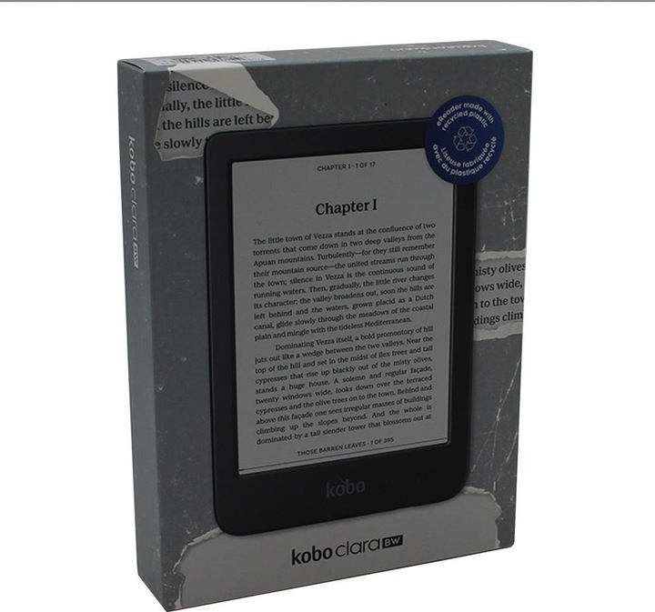 Actual product image Kobo Clara BW (6", 16 GB, Black)