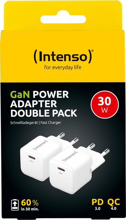 Image du produit Intenso Adaptateur d'alimentation - W30C (30 W, 1 portion)