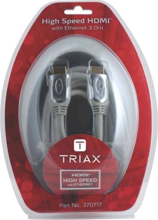 Actual product image Triax HDMI3.0M High Speed HDMI Cable with Ethernet (3 m)