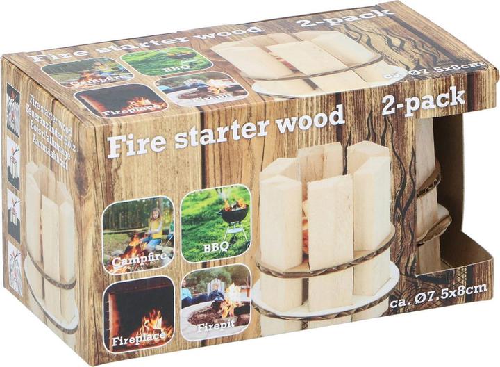 Immagine prodotto Fire wood starter D7,5x8cm 2pc