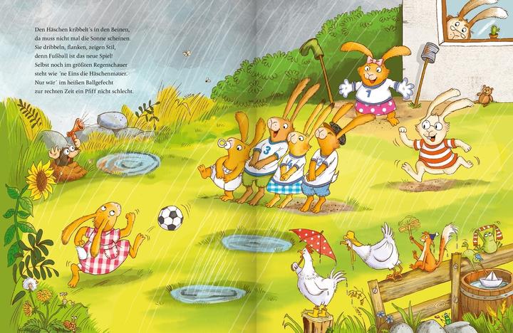 Image du produit Wenn sieben wilde kleine Hasen dem Nachbarn gleich zu Hilfe rasen (Allemand, Sabine Praml, 2022)