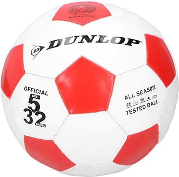 Dunlop - Fussballball Grösse 5 (Rot) (5)