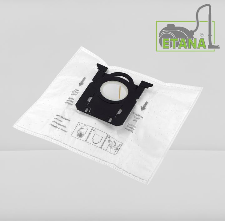 Actual product image Etana I 30 vacuum cleaner bag similar to Swirl PH86/PH96/PH99 I Dust bag incl. 3 Filter (30x)