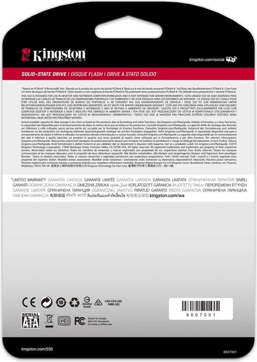 Produktbild Kingston A400 (240 GB, M.2 2280)