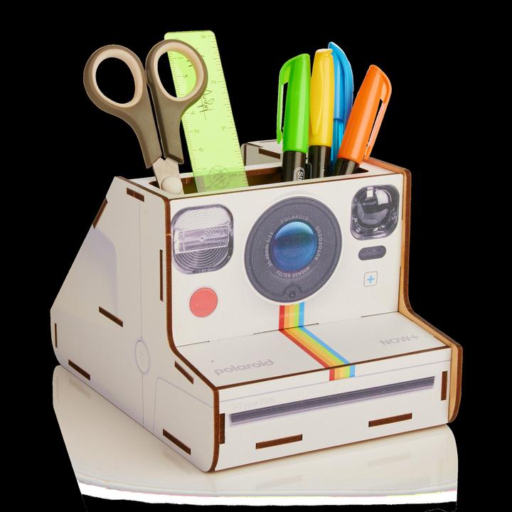 Image du produit Mustard - Polaroid DIY Pen Pot - 10 cm x 8 cm