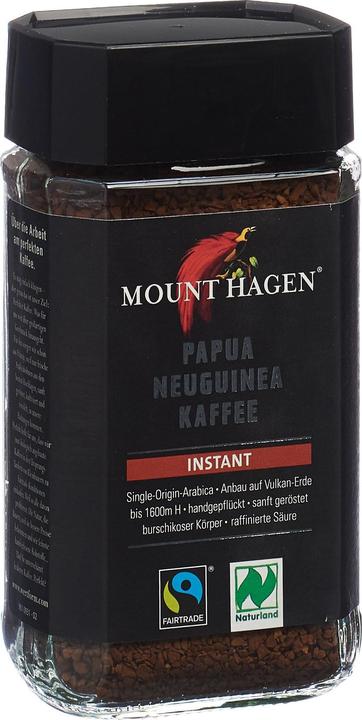Image du produit Mount Hagen Papouasie-Nouvelle-Guinée Café instantané Bio (100 g)
