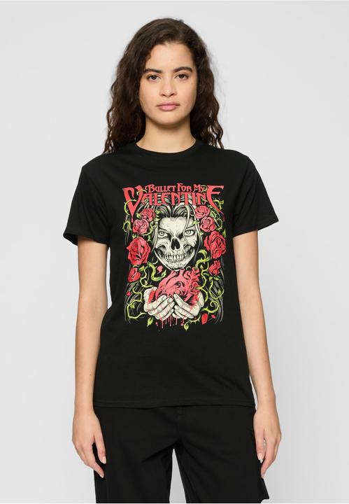 Actual product image Merchcode Ladies Bullet for my Valentine MY Bleeding Heart Tee - 18761 (XS)