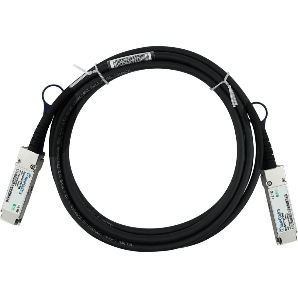 BlueLAN Direct Attach Kabel 400GBASE QSFP112 0.5 Meter, Ricetrasmettitore