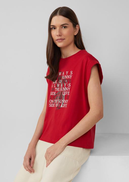 Produktbild S.Oliver T-Shirt T-Shirt im Relaxed Fit mit Folienprint (38)