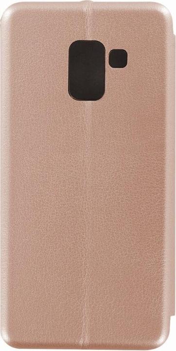 Actual product image OEM Samsung Flip Cover for A8 2018 rose gold (Samsung Galaxy A8 (2018))