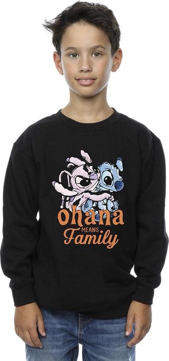 Produktbild Disney Lilo And Stitch Ohana Angel Hug Sweatshirt Jungen (116)