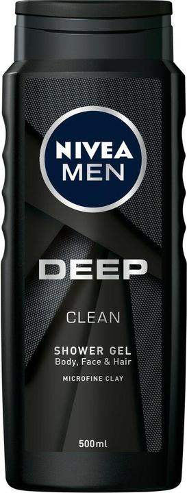 Produktbild NIVEA Men Deep Clean For Face. Body I (500 ml)