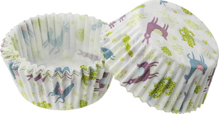 Image du produit Zenker Moule à muffins Lama et Cactus 50 Pièces (5 cm)