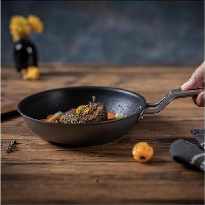 Actual product image Kuhn Rikon NEW LIFE PRO RECYCLING Frying Pan 24 cm (24 cm, Frying pan, Aluminium, Stainless steel)