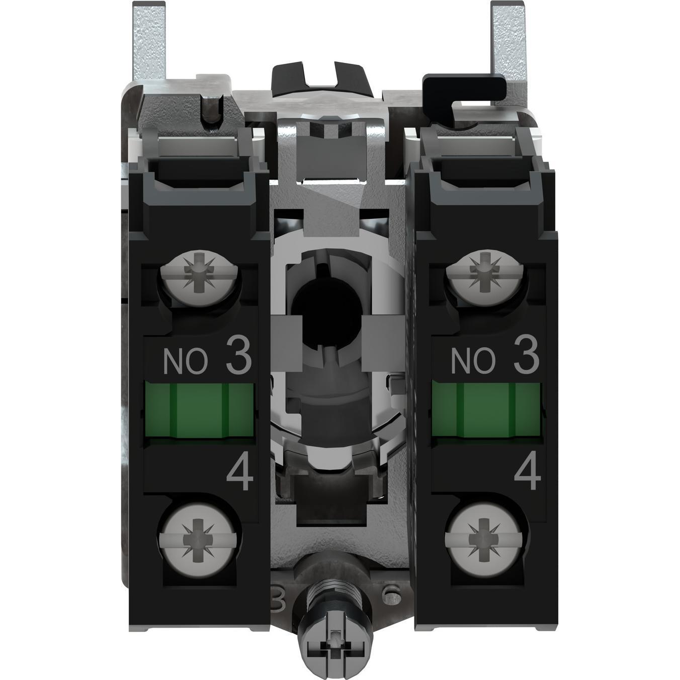 Thumbnail - Schneider Electric Wahlschalter 22mm 2S, Taster + Schalter, Schwarz