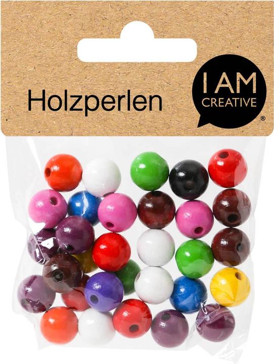 I Am Creative Holzperlen Mischung