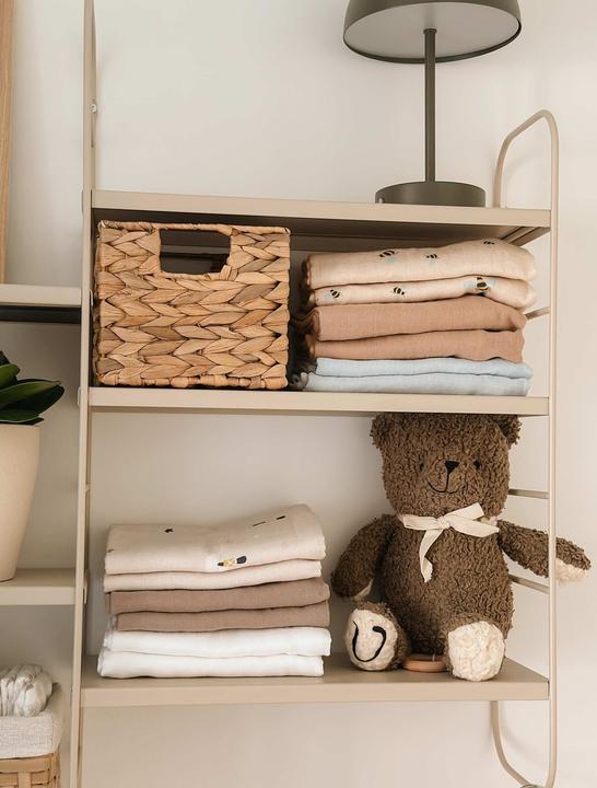 Immagine prodotto Copenhagen Vanilla - Muslins 6 Pack - Honeybee, Oyster Grey, Oak, Blue - 70 x 70 cm (MUSL8123) (70 cm, 70 cm)