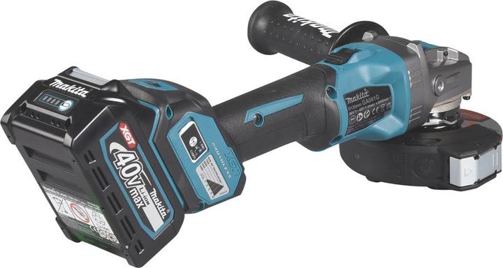 Produktbild Makita GA041GM201 Akku-Winkelschleifer 2 Akkus + Ladegerät im MAKPAC (125 mm)