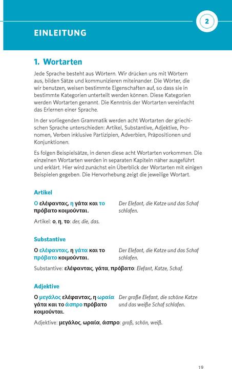 Actual product image Grammatik kurz & bündig Griechisch (German, Greek, 2020)