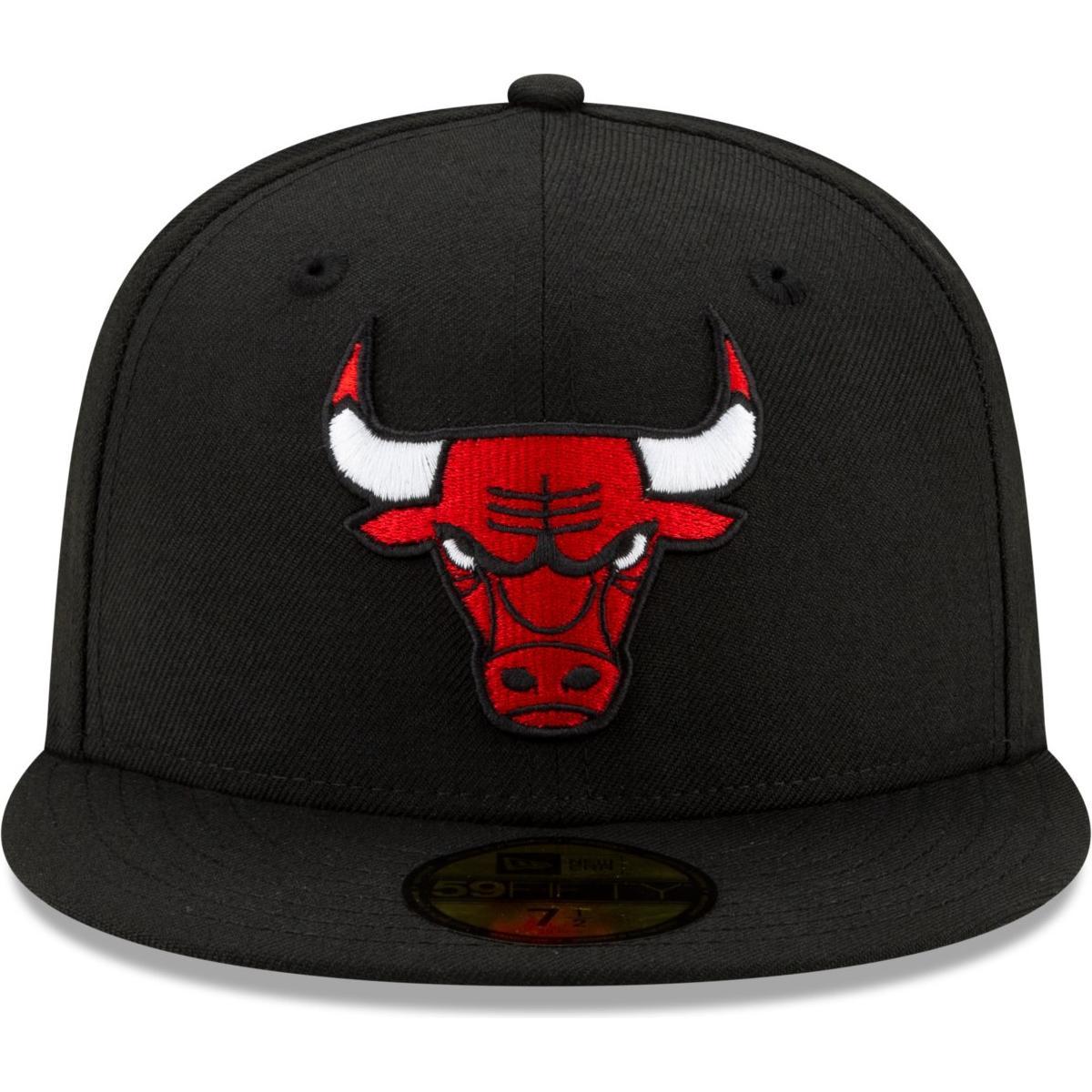 Thumbnail - New Era, Herren, Cap, 59Fifty Fitted Cap - LIFESTYLE Chicago Bulls - 6 7/8, Schwarz, (6 7/8)