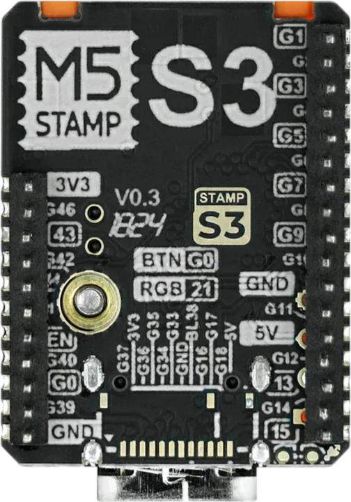 Image du produit M5Stack M5StampS3A Modul mit 1.27 Header Pin