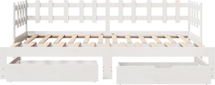 Actual product image vidaXL ausziehbares Tagesbett