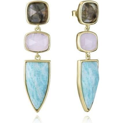 Viceroy, Ohrringe, Fashion gold-plated earrings Elegant 2303E100-49, (Sterling Silber 925)