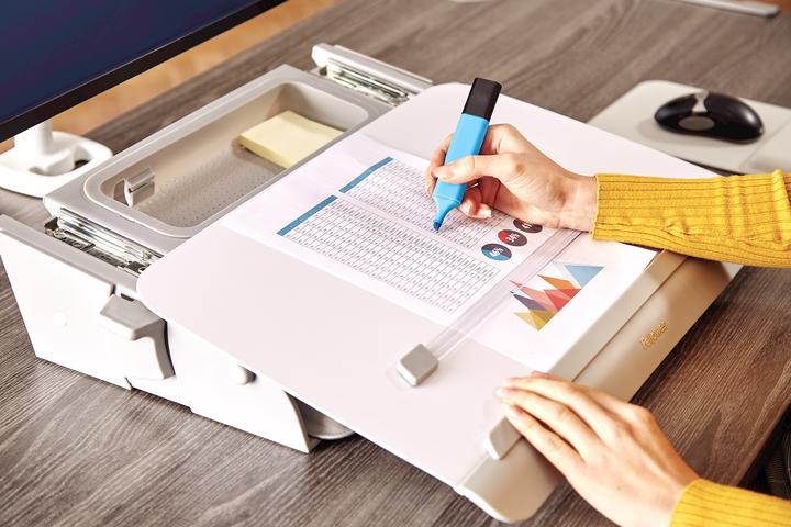Actual product image Fellowes Document Holder Hana White (A4)