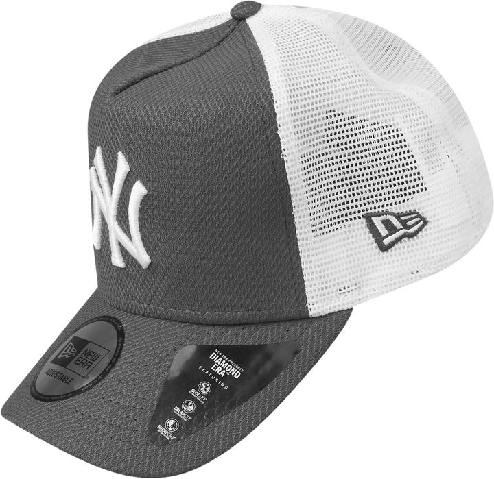 Actual product image New Era Trucker Cap - DIAMOND New York Yankees charcoal