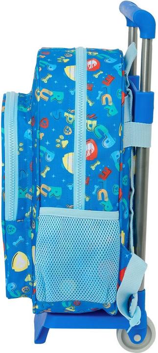 Actual product image Paw Patrol School Rucksack with Wheels The Pups rule Blue 26 x 34 x 11 cm