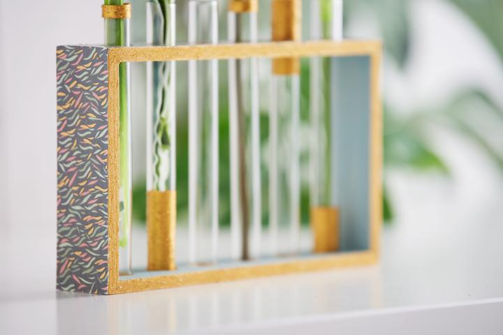 Produktbild VBS Vasen Reagenzglashalter Cube