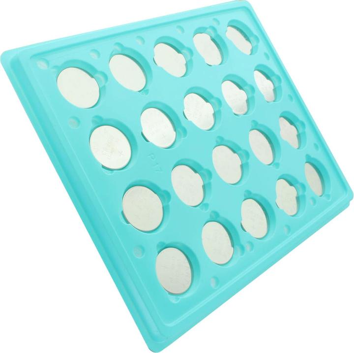 Varta Batterie CR2016, 20 Stück lose verpackt im 20er Tray (20 pcs., CR2016, 85 mAh)