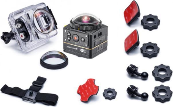 Actual product image Kodak PIXPRO SP360 Aqua action sports camera 12.76 MP CMOS 25.4 / (1 / 2.33 inch) WLAN (30p, NFC, Wi-Fi)