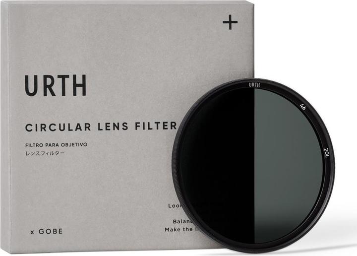 Urth 46mm ND8 (3 Stop) lensfilter (Plus+) (46 mm, ND / grijsfilter, 46 mm)