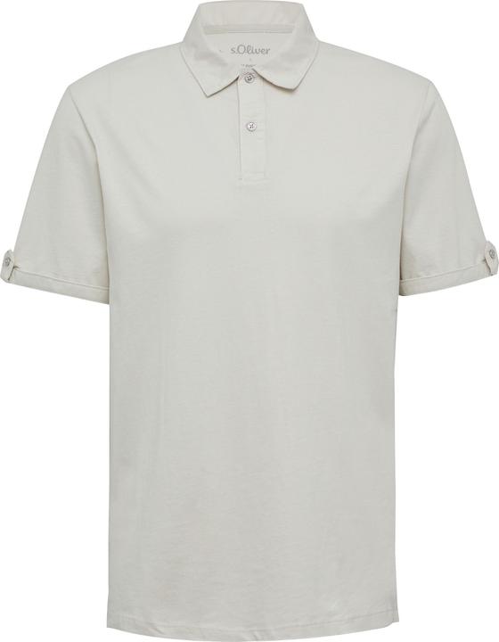 Actual product image S.Oliver Polo-Shirt Jersey-Poloshirt mit Ärmel-Detail (3XL)