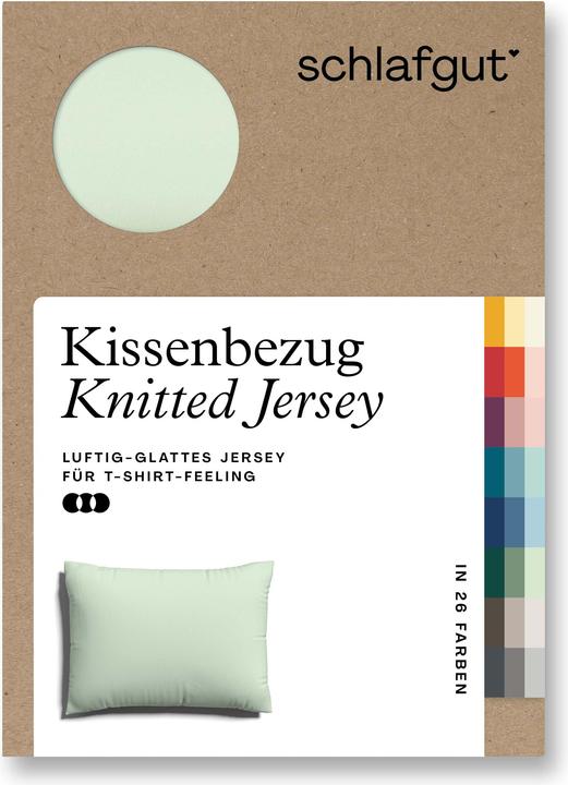 Actual product image schlafgut Knitted Jersey (Duvet cover, 70 x 90 cm)