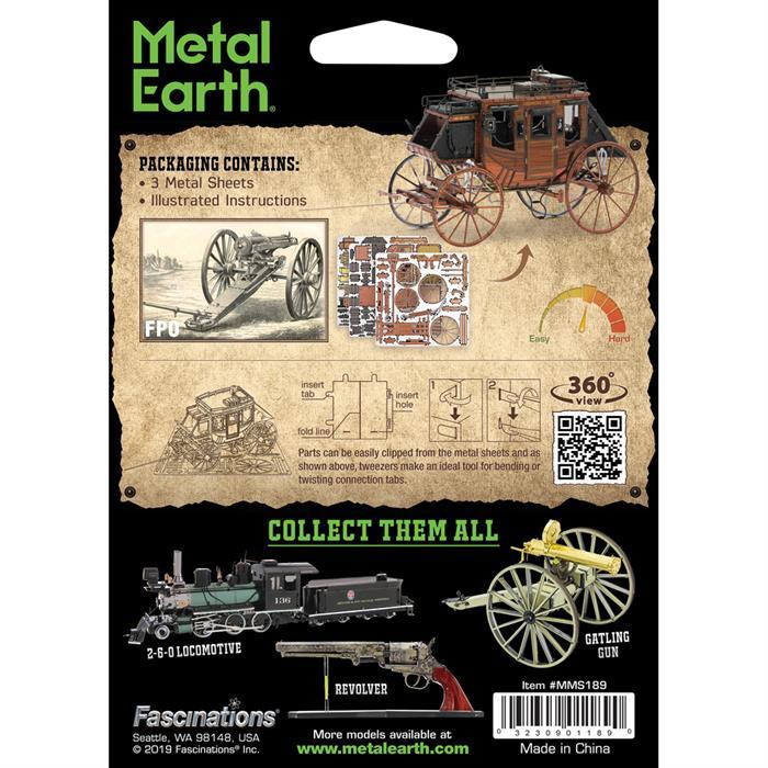 Produktbild Metal Earth Wild West Stage Coach
